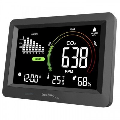 Метеостанція Technoline WL1028 Black (WL1028), код: 8471