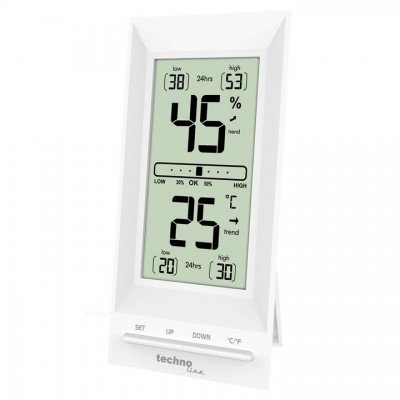 Термогігрометр Technoline WS9129 White (WS9129), код: 8436