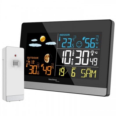Метеостанція Technoline WS6455 Black/Silver (WS6455), код: 11719