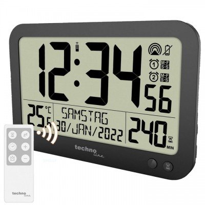Годинник настінний Technoline WS8026 Black (WS8026), код: 8450