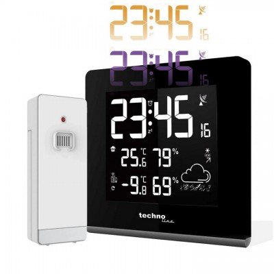 Метеостанція Technoline WS9065 Black (WS9065), код: 12548