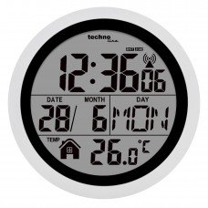 Годинник настінний Technoline WT3005 Bath Clock Silver (WT3005)