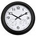 Годинник настінний Technoline 816722 Thermo-Hygro Black (816722), код: 12545 Годинник настінний Technoline 816722 Thermo-Hygro Black (816722), код: 12545