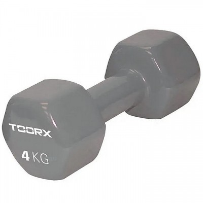Гантель для фітнесу Toorx Vinyl 4 кг (MV-4), код: 10042