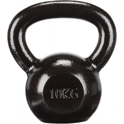 Гиря чавунна Toorx 10 кг з гумовою підставкою Black (KGV-10), код: 9981