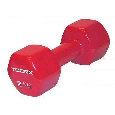 Гантель для фітнесу Toorx Vinyl 2 кг (MV-2), код: 10015