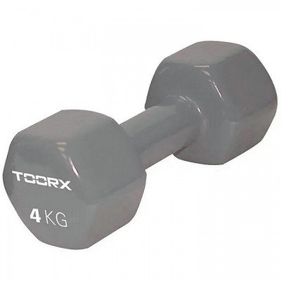 Гантель для фітнесу Toorx Vinyl 4 кг (MV-4), код: 10042