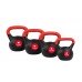 Гиря вінілова Toorx PVC 2 кг Black/Orange (KRP-2), код: 10046