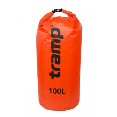 Гермомішок TRAMP PVC Diamond Ripstop 100л UTRA-210, помаранчевий, код: 11254