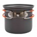 Кастрюля-Кружка Tramp анодована з кришкою-сковорідкою 0,75+0,5л UTRC-145 (039), код: 11078