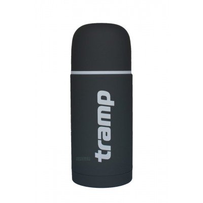 Термос TRAMP Soft Touch 0,75 л, сірий, код: 10743