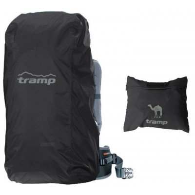 Чохол на рюкзак Tramp black 104х34х31см L TRP-019, код: 10814