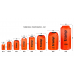 Гермомішок TRAMP PVC Diamond Ripstop 25л UTRA-118, помаранчевий, код: 11250