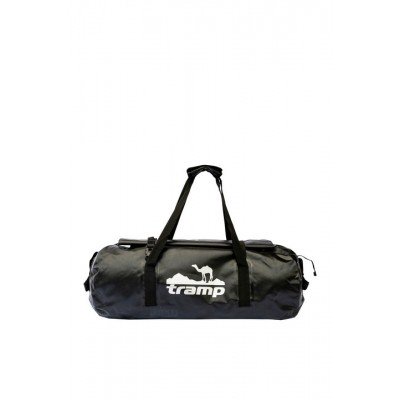 Гермосумка TRAMP PVC black 40л UTRA-204, код: 11227