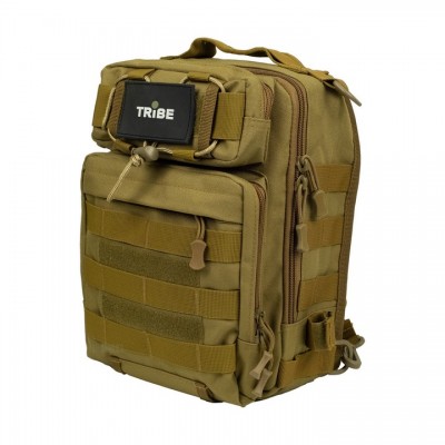 Сумка через плече Tribe Sling Pack 6,5 L T-IE-0003, coyote, код: 11590