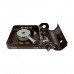 Газова плита Tribe Ceramic T-HD-0004, brown, код: 11638
