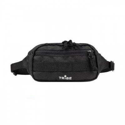 Поясна сумка Tribe Waist bag 1,5 L T-ID-0001, black, код: 11482