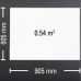Обігрівач інфрачервоний панельний Trotec TIH 500 S 905x605 mm 580W White (1410003012), код: 8709