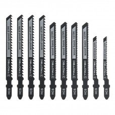 Набір пиляльних полотен для електролобзика Trotec 10 pieces Wood Set (6215001101)