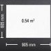 Обігрівач інфрачервоний панельний Trotec TIH 500 S 905x605 mm 580W White (1410003012), код: 8709