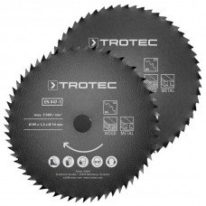 Набір пиляльних дисків Trotec 1 HSS 89х10х1,4 HS60/HS80 Metal (2 шт) (6215001301)