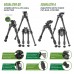 Біпод Vanguard Equalizer 2QS C (Equalizer 2QS C), код: 12552