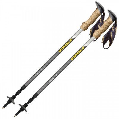 Палиці трекінгові Vipole Carbontrek Cork DLX (S25 02), код: 11776
