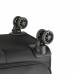 Чемодан Rock Deluxe-Lite (M) Black, код: 7096