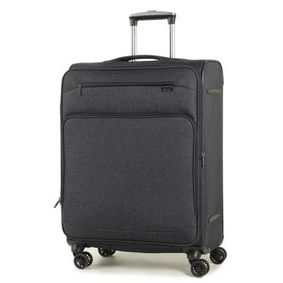 Чемодан Rock Madison (M) Black, код: 7094