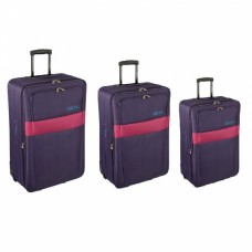 Комплект чемоданов Skyflite Domino Purple (S/M/L) 3шт