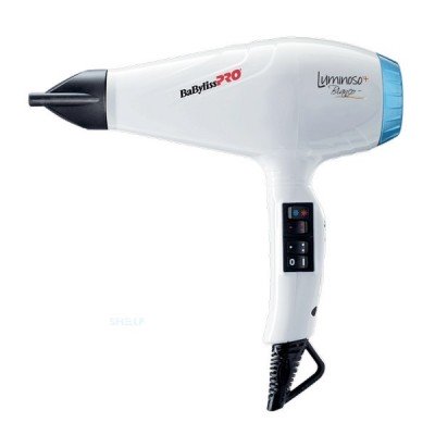 Фен для волос BaByliss BAB6360IE Luminoso Bianco, 2100W, код: 7092