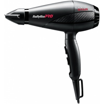 Фен BaByliss BAB6250IE Black Star 2200W, код: 7163