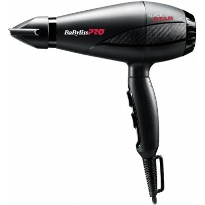 Фен BaByliss BAB6250IE Black Star 2200W, код: 7163