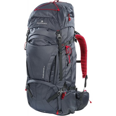 Рюкзак туристичний Ferrino Overland 65+10L Dark Grey (75671HCC), код: 8998