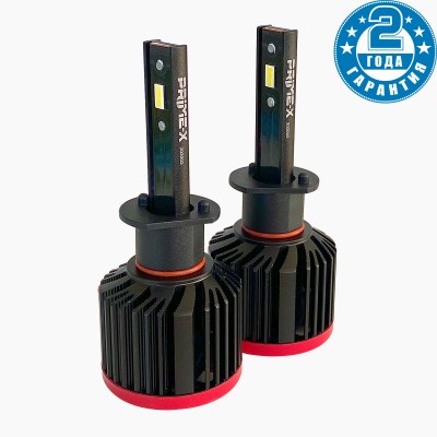 H1 (5000К) Prime-X S Pro комплект светодиодных ламп (2 шт.), код: 7231