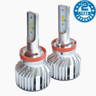 H11/H8 (5000К) Prime-X Z Pro комплект светодиодных ламп (2 шт.), код: 7242