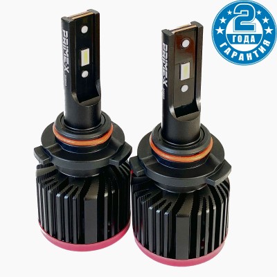 9006 (5000К) Prime-X S Pro комплект светодиодных ламп (2 шт.), код: 7236