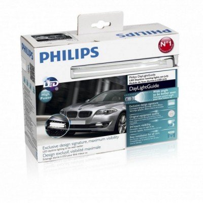 Светодиодные фары PHILIPS DRL DayLightGuide WLEDX1 12825, код: 923
