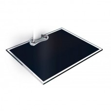 Полка стеклянная Spectral T-SHELF black