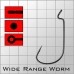 Офсетные крючки Metsui Wide Range Worm №2, 6 шт., код: 6185