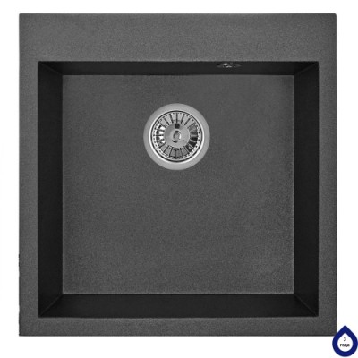 Кухонная мойка Minola MSG 1050-51 Черный, код: 5294