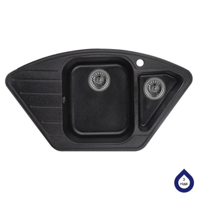 Кухонная мойка Minola MTG 5180-89 Черный, код: 5288