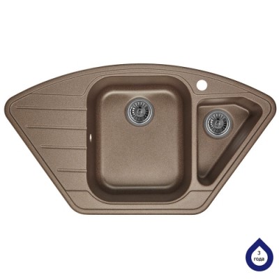 Кухонная мойка Minola MTG 5180-89 Эспрессо, код: 5282