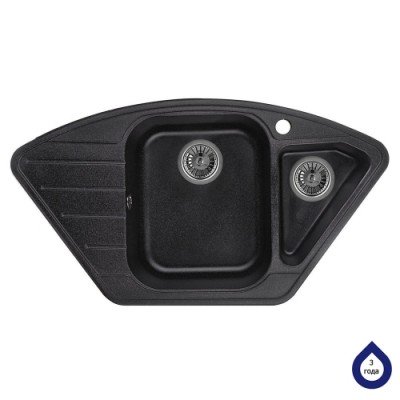 Кухонная мойка Minola MTG 5180-89 Черный, код: 5288