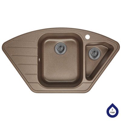 Кухонная мойка Minola MTG 5180-89 Эспрессо, код: 5282
