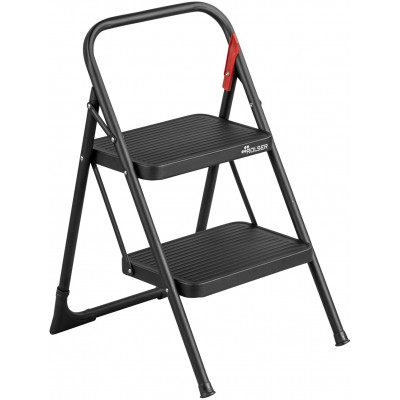 Драбина Rolser Taburete M/10 UNE 2 щаблі Negro (MET003-1023), код: 9384