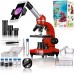 Мікроскоп Bresser Junior Biolux SEL 40x-1600x Red з адаптером для смартфона (8855600E8G000), код: 9745 Мікроскоп Bresser Junior Biolux SEL 40x-1600x Red з адаптером для смартфона (8855600E8G000), код: 9745