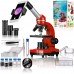 Мікроскоп Bresser Junior Biolux SEL 40x-1600x Red з адаптером для смартфона (8855600E8G000), код: 9745