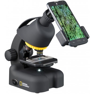Мікроскоп National Geographic 40x-640x з адаптером до смартфону (9119501), код: 9734