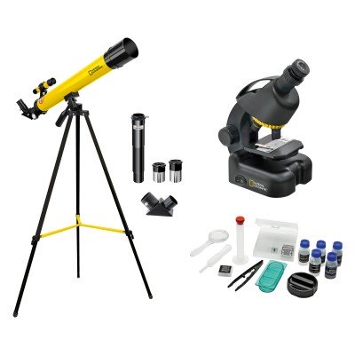 Мікроскоп National Geographic Junior 40x-640x + телескоп 50/600 (9118300), код: 9742